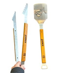 NFL‎ Detroit Lions Sportula Spatula/Bottle Opener/Tongs BBQ Grilling Tailgating